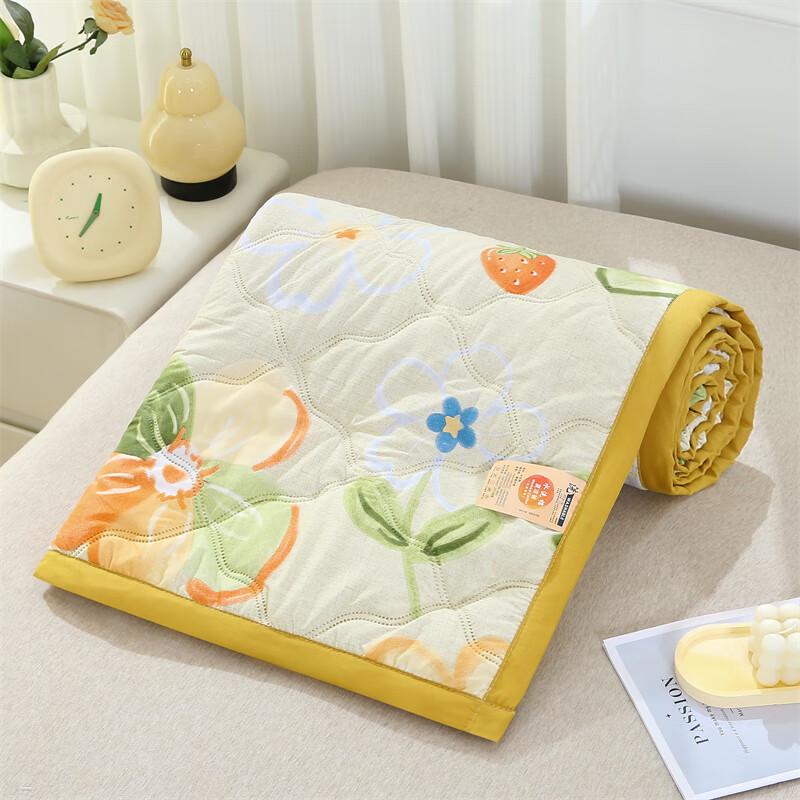 Mengxuan Printed Washed Cotton Summer Quilt