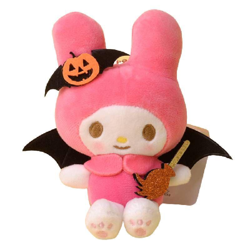 Halloween Little Devil Kuromi Kitty Melody Plush Doll Pendant For Anime Fans Melody