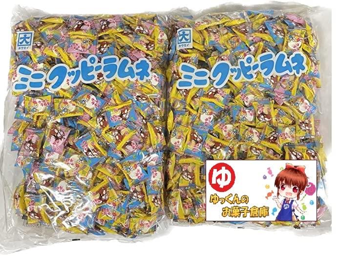 

Kakudai Mini Cuppy 1kg x 2 bags Sweets Ramune, (Yukkun s Warehouse)