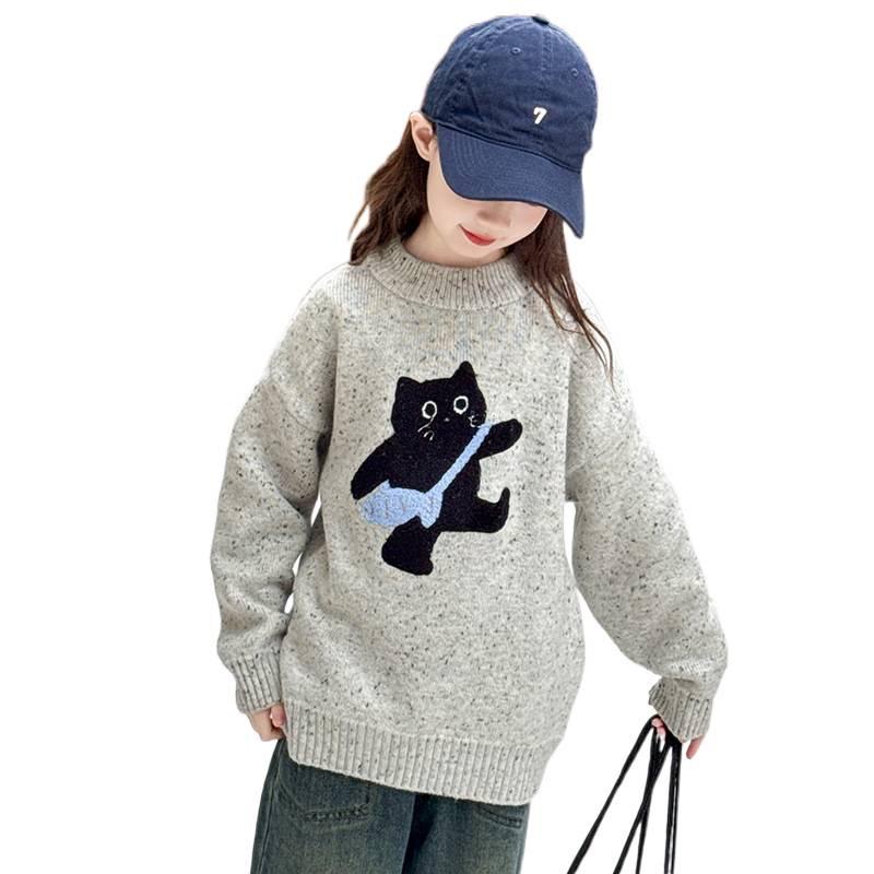 Pulover tricotat gros pentru fete mari pentru toamna/iarna 2025 - Top pentru elevi de gimnaziu