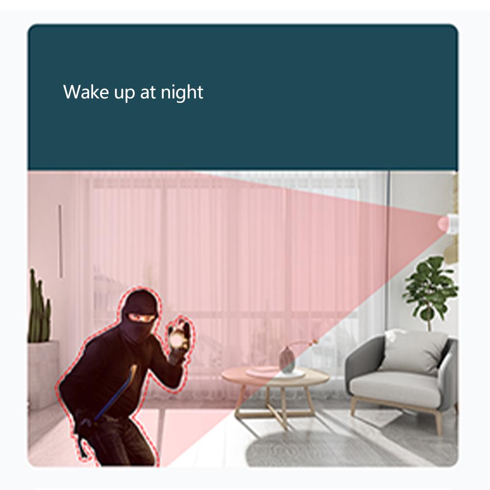 Tuya 2 in 1 Zigbee Mini PIR Motion Detector +Bright Lux Light Passive Infrared Security Burglar Alarm Sensor