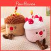 Party Cake Jellycat Plush Stuffed Pp Cotton Collectible For Decor Wedding