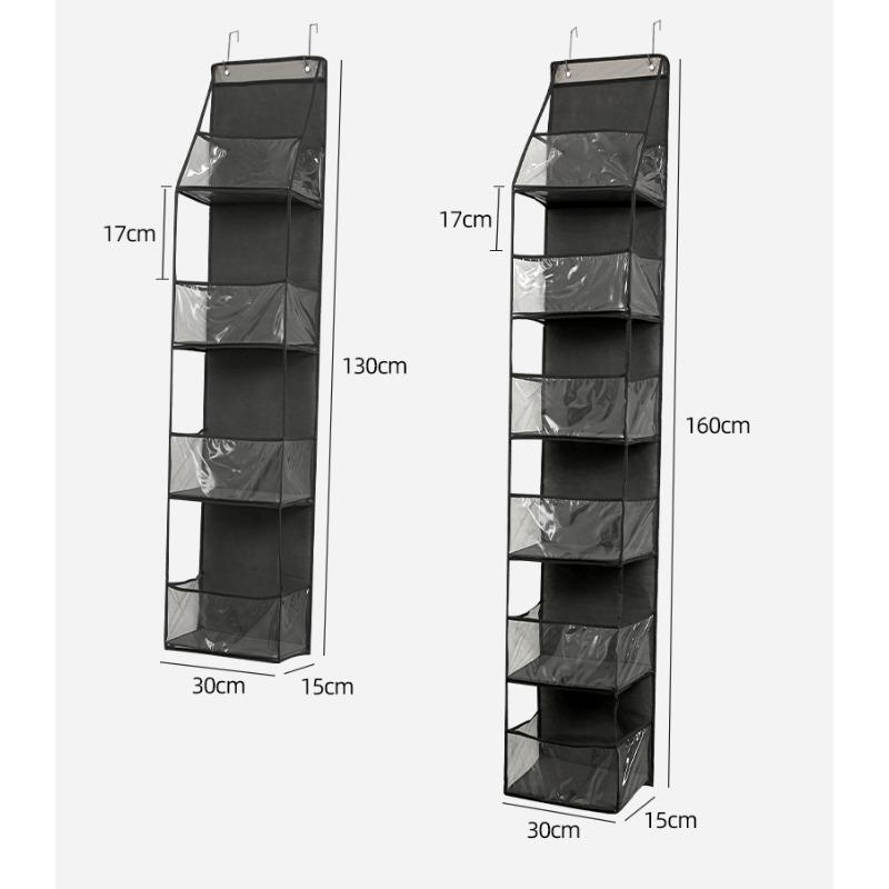 Wall Hanging Wardrobe Hanging Finishing Bags Over The Door Organizer Storage for Closet Clothes Toys Bag Storager Organiser