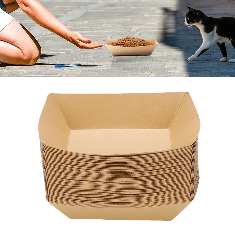 50PCS Grease Resistant Disposable Serving Basket Snack Serving Tray  Concession Stand Restaurant