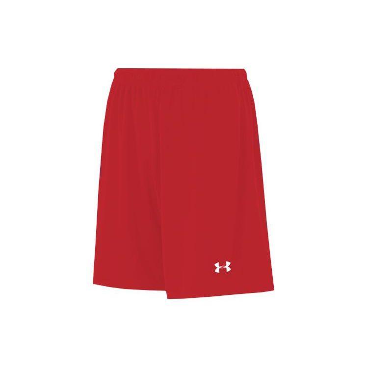 Under Armour Детские тренировочные футбольные шорты с логотипом Детские шорты Красные 21600208-600 YSM