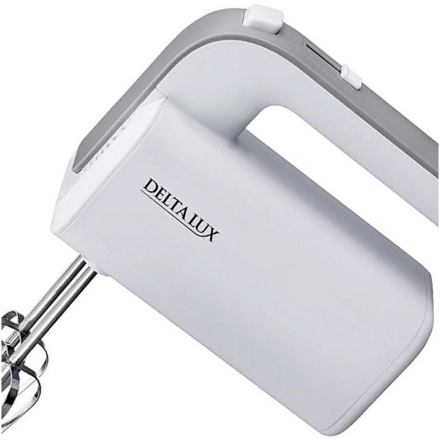 

Смеситель Delta Lux De-7702 белый с серым