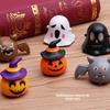 Childrens Halloween Pull Back Toy Car With Pumpkin Ghost Skeleton Bat For Kids Gift