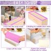 2 Stück Silikonseifenform DIY Kuchen Toast Brot Backform mit Holzkisten Handwerk Seifenherstellung Form für Zuhause und Küche