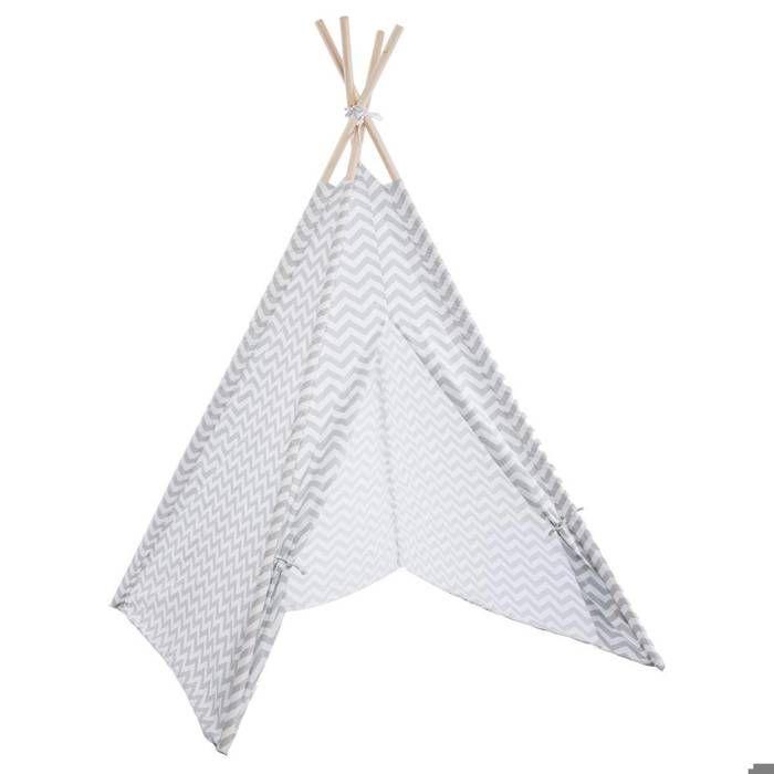 Tipi enfant gris H160cm - Atmosphera createur d'interieur