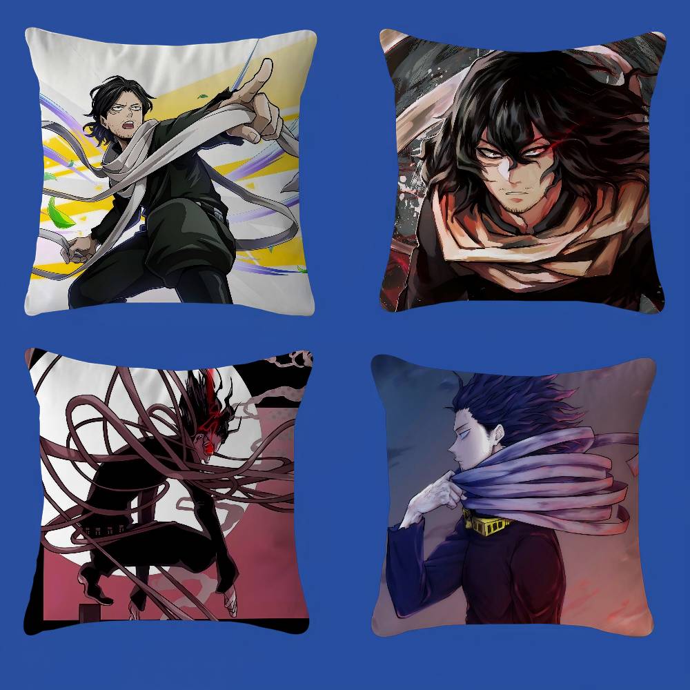S-Shouta A-Aizawa Pillowcase 45x45cm Cute Pillowcase Living Room Sofa Cushion Cover Bedroom Home Decoration Children's Gift