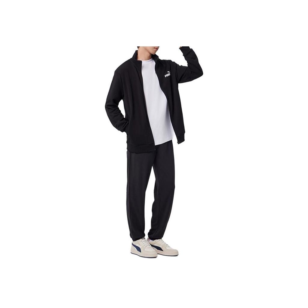 Puma Raining Pant Comfortable Casual Knitted Sports Pants Unisex pants Black 527084-01