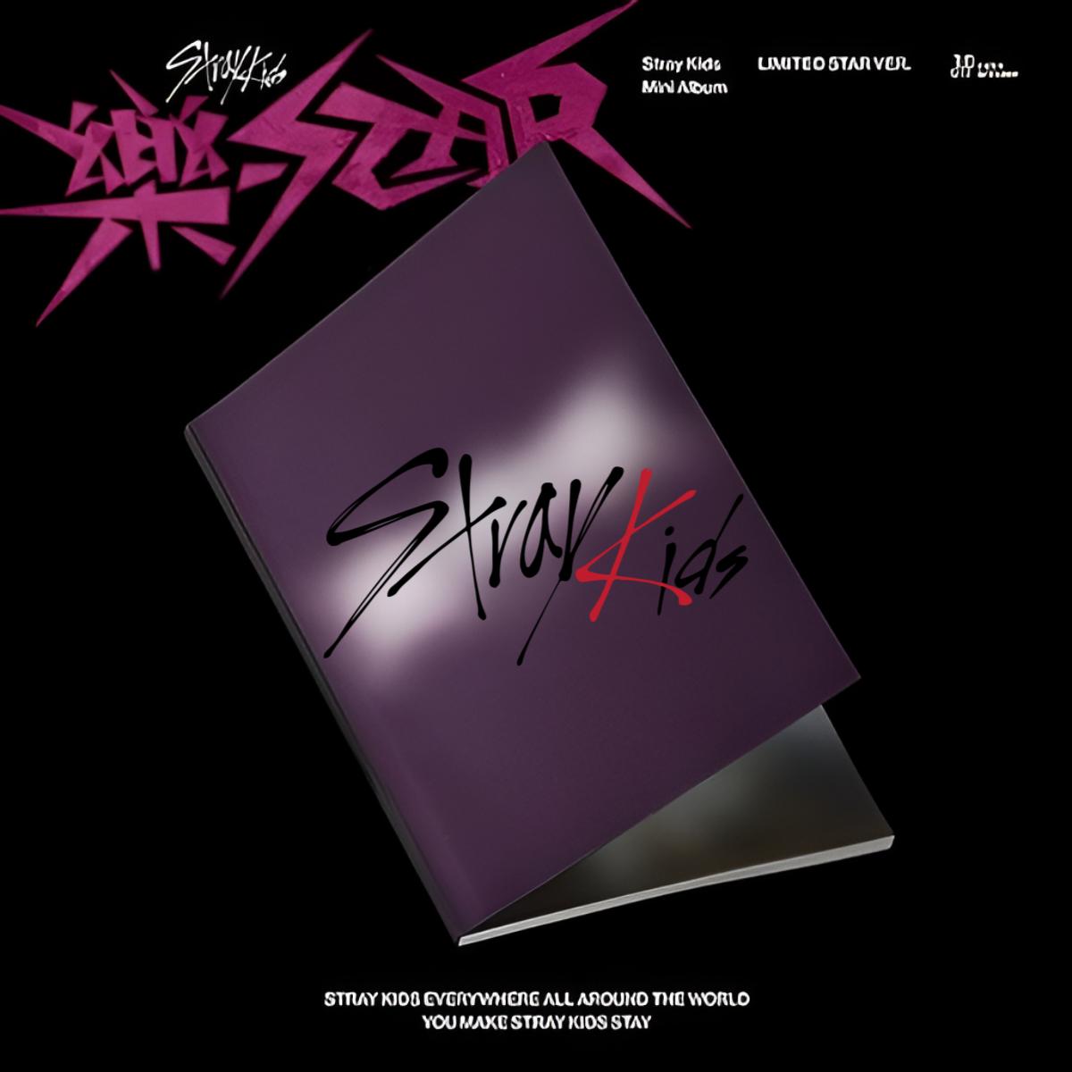 

Stray Kids Mini Album Rock Star, Limited Ver. 1 Set