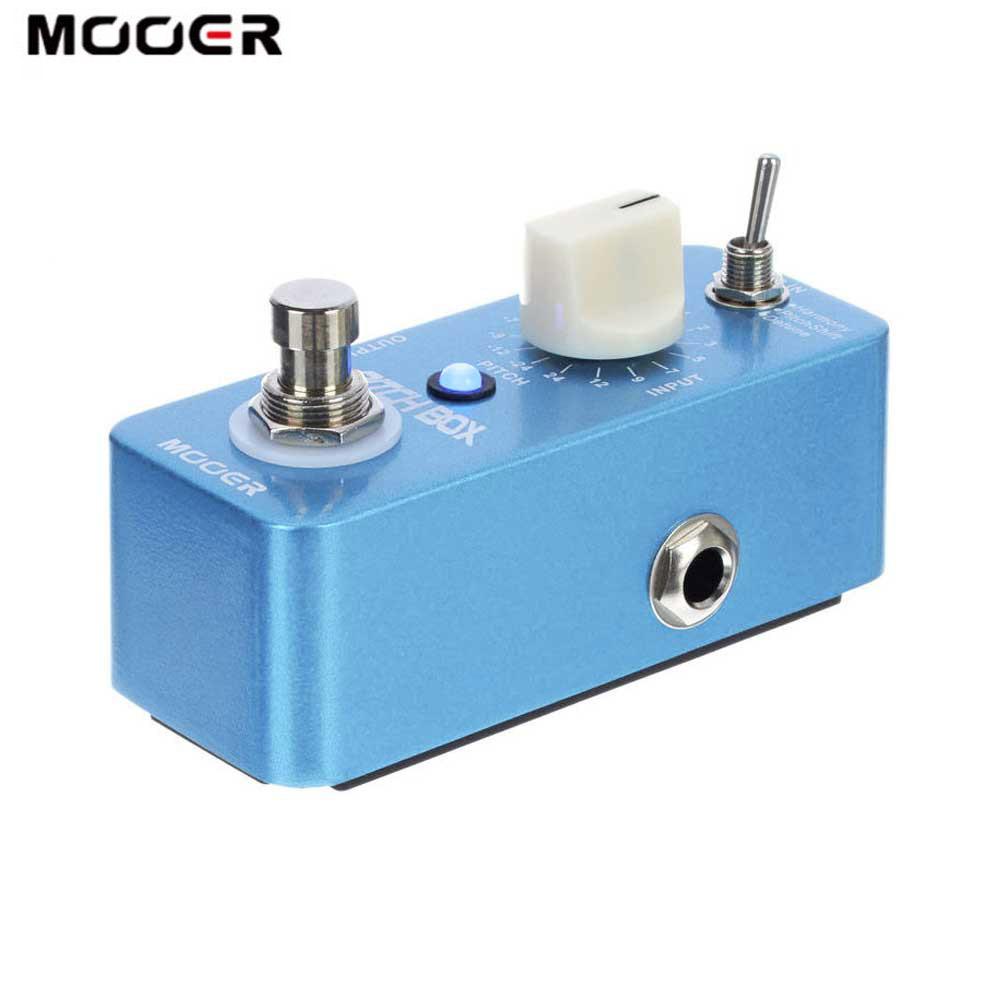 MOOER Pitch Box Compact Effect Pedal Harmony Pitch Shifting Detune 3 Effects Mode True Bypass Guitar Pedal Guitar Accessories