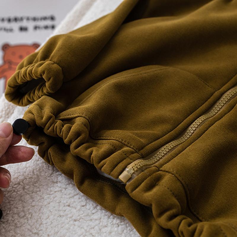 Autumn and Winter Children's Boys'  Clothing Sets Casual 2 PCS Child Sets Sport Suit for Girls Boys Clothes Coat+Pants