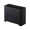 Coș de gunoi magnetic pentru baie Yamazaki Jitsugyo 5541 Negru Aprox. Turn L20 x D8,7 x H15 cm cu magnet și cutie de praf pentru orificiu de scurgere