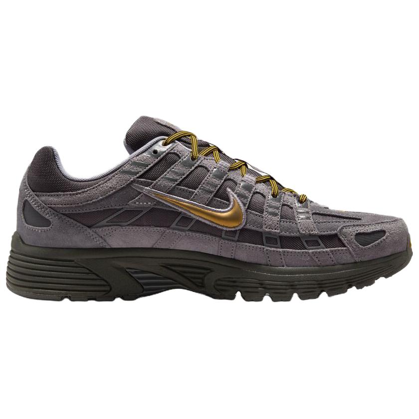 Nike P-6000 Bequeme Weiche Laufschuhe Unisex Sneaker Grau Gold IH0946201