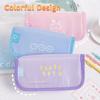 My Little Flap Bag Pouzdro na tužky Pouzdro na tužky Candy Color Velkokapacitní úložné pouzdro Kapsa pro psací potřeby