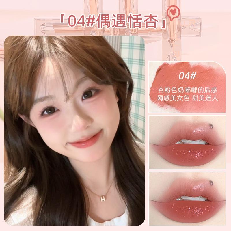 Hllr Glossy Moisturizing Lipstick Easy Coloring Long Lasting Non Stick Cup