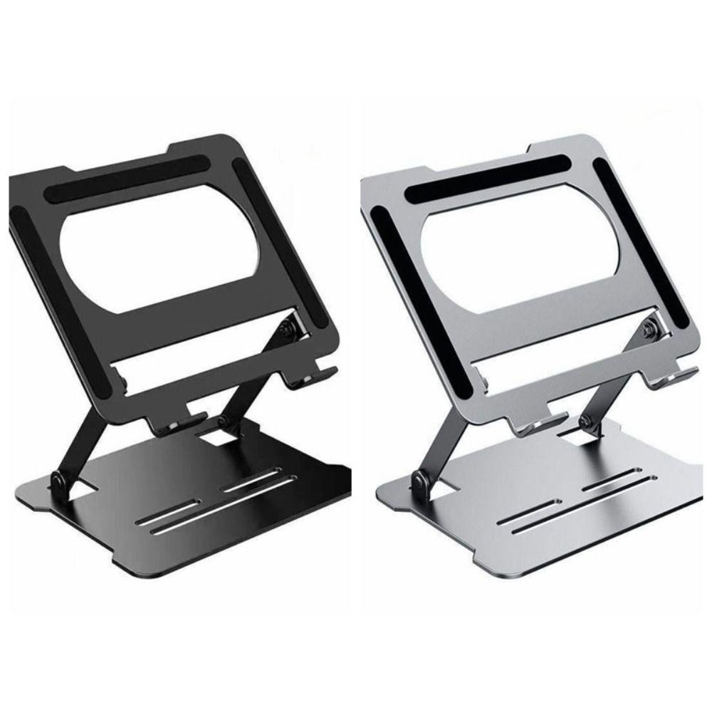 Heat Dissipation Tablet Stand Adjustable Laptop Metal Bracket Portable Laptop Holder Office