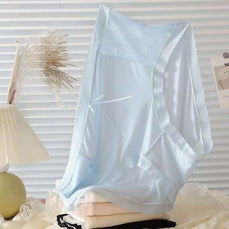 Plus Size Brief High Waisted Lingerie Lightweight Plus Size Underwear Female Light Thin Panties Women Antibacterial Crotch Sexy Pantys for Women