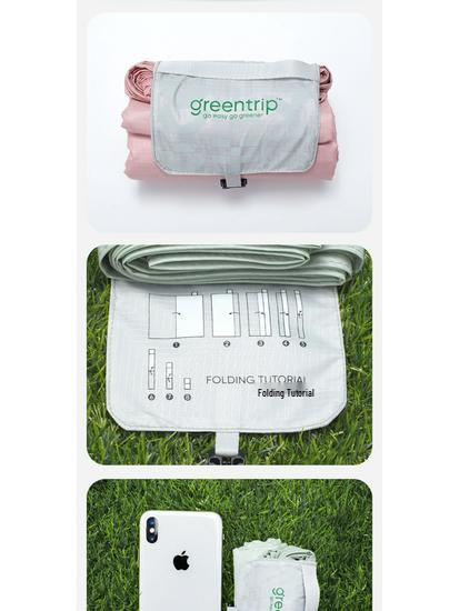 Kompakte wasserdichte Picknick- und Strandmatte für den Außenbereich