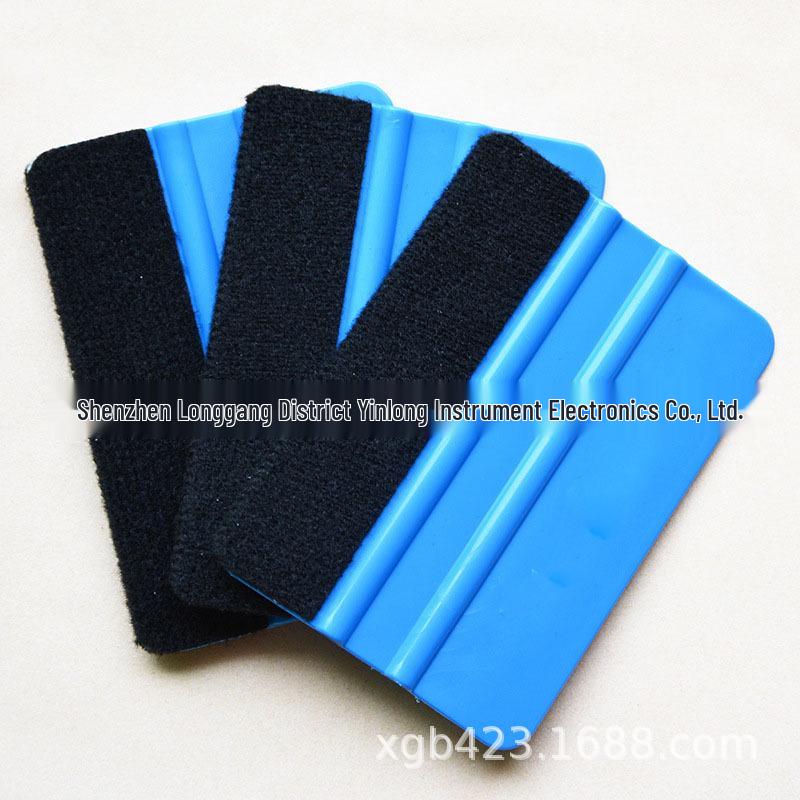

Car Film Application Squeegee with Felt Edge for Body Color Change and Explosion-Proof Film темно-синий