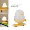 Cute Skateboard Chicken Night Light Warm White Stepless Dimmable USB Rechargeable LED Bedside Lamp for Bedroom