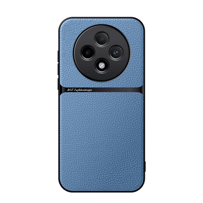 For OPPO Reno 12F 5G Case Car Magnet Holder Leather Phone Cases for Oppo Reno12F Reno 12 F 5G CPH2637 6.7" Shockproof Back Cover