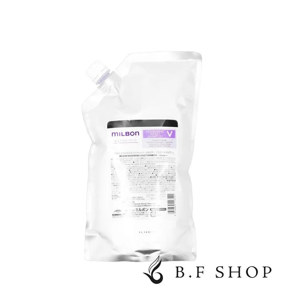 Milbon Global Blonde Plus Питательный шампунь, сменный блок 1000 мл
