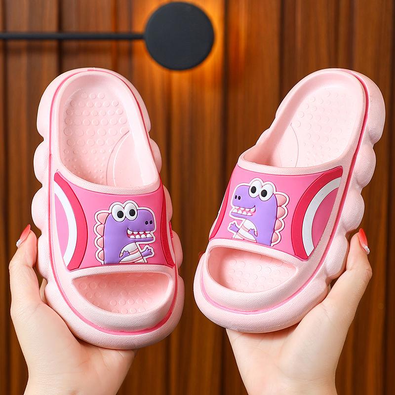 2025 Summer Non-slip Cartoon Slippers for Boys and Girls - Home & Bathroom Use