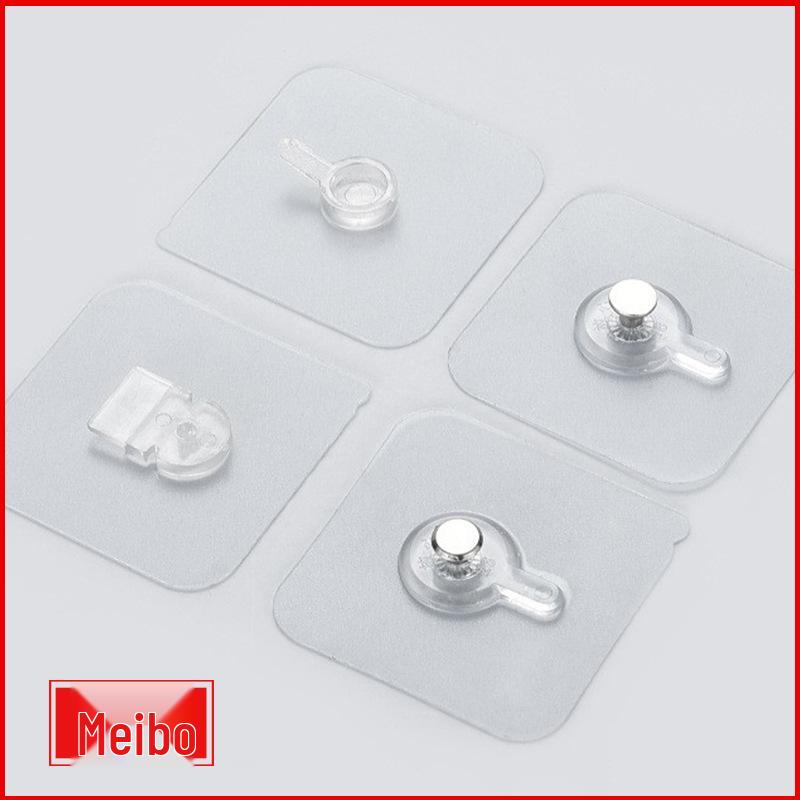 No-Punch Traceless Adhesive Wall Hooks for Frames and Shelves