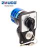 Zhuochao SZW26-32/D202.2YS 3-Speed Dual-Position Electronic Lock Switch