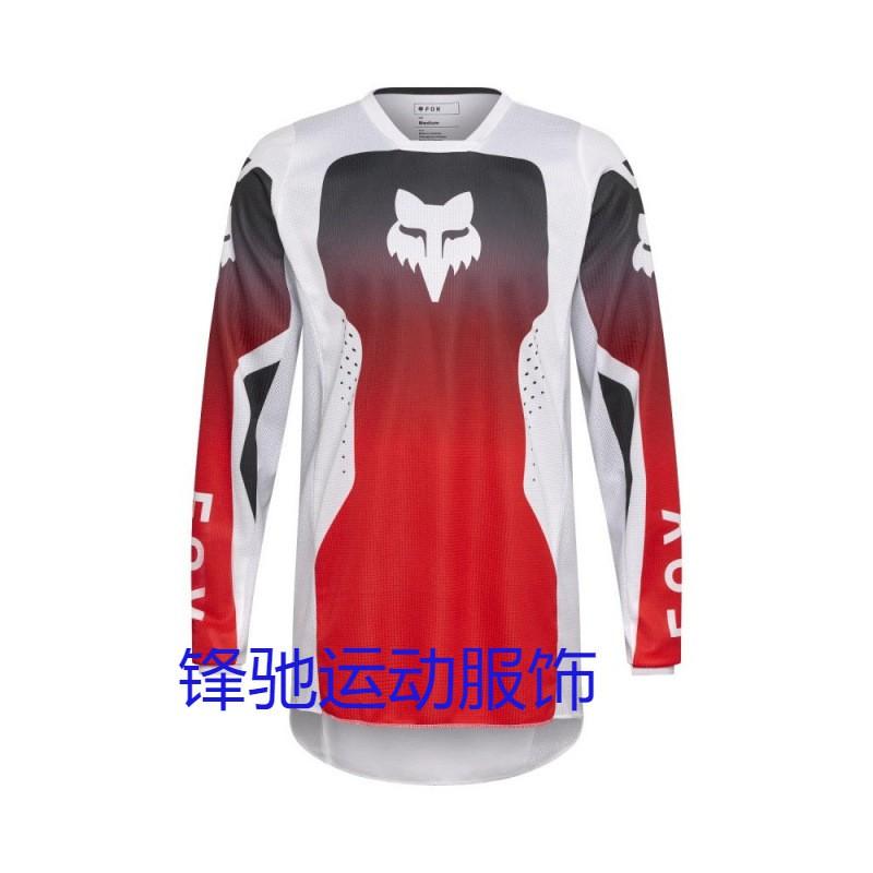 Herren Damen Mountainbike Radtrikot Langarm Schnelltrocknend Offroad Motocross Rennhemd
