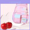 Adorable Geometric Pattern Lightweight Kids Backpack For Boys And Girls In Rainbow Colors
