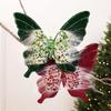 Christmas & New Year Butterfly Ornaments: DIY Sequin Pendants for a Festive Atmosphere