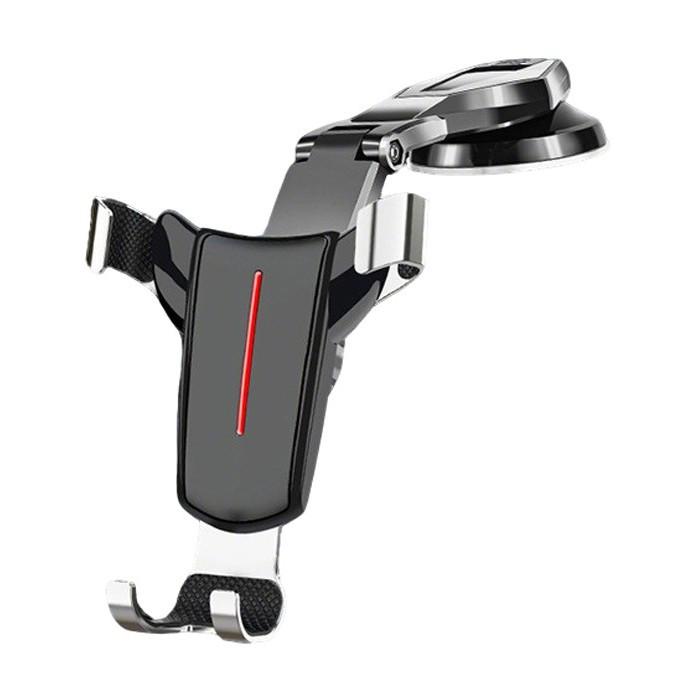 Schwerkraftgesteuerte rotierende Autohalterung aus Aluminiumlegierung mit Saugnapf