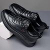 Fashion Autumn Casual Men Shoes Korean Lace Up Men's Casual Sneakers Flat Business Outdoor Running Shoes for Man Driving Work Shoe