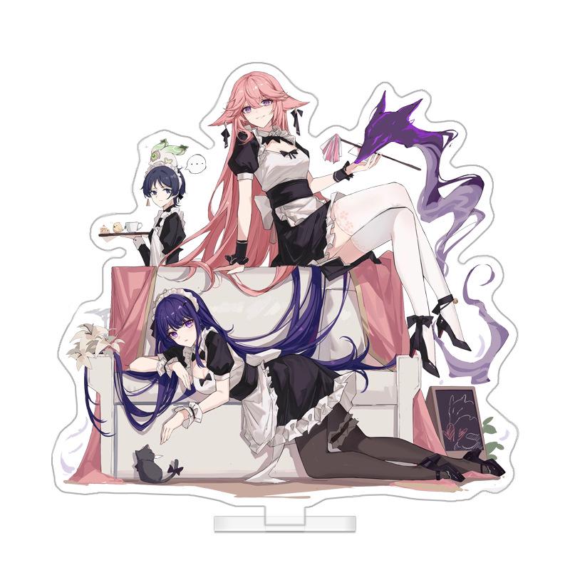 15CM Acrylic Standee Ornament: Two-Dimensional Stand for Jewelry, Toys, and Game Accessories