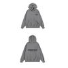FEAR OF GOD ESSENTIALS Flocked Letter Hoodie Loose Fit Fleece Sweatshirt Men Women