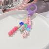Smiley Face LOVE Letter Keychain Pendant - Cute Gift for Couples or Girlfriends, Perfect for School Bag Accessories