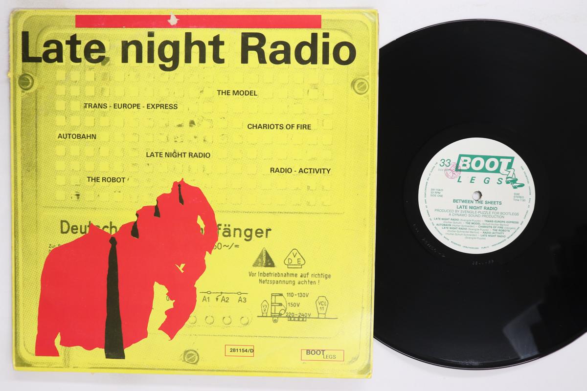 12inch Record BETWEEN THE SHEETS  Late Night Radio 281154D BOOTLEGS 1983 Italy SoulFunk Used