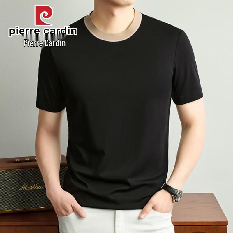 

Pierre Cardin Men s Lightweight Casual Round Neck T-Shirt 4XL