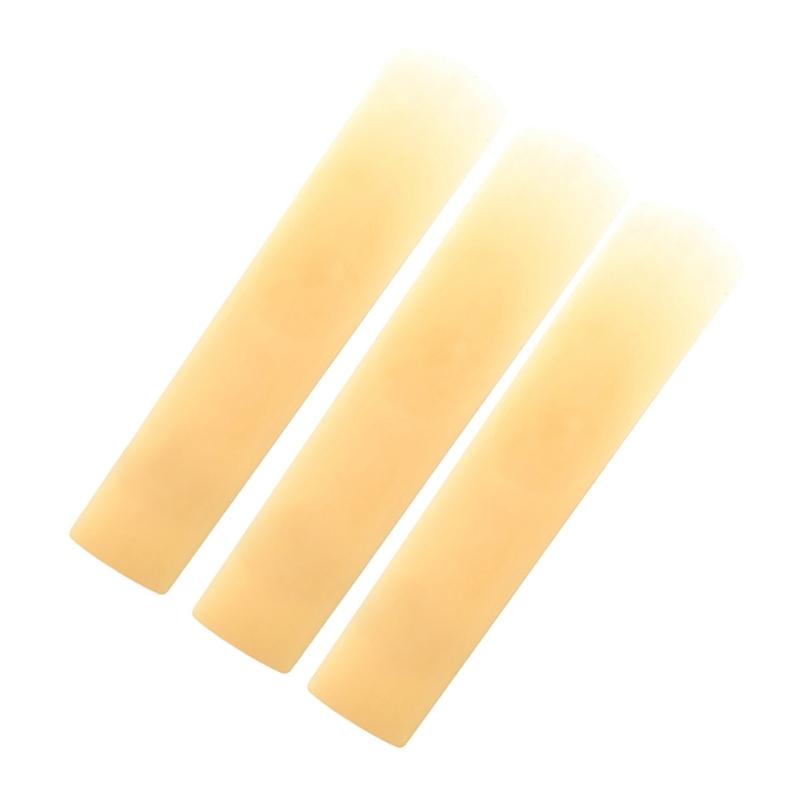 3Pcs Resin Sax Reed Set Musical Instruments Accessory Reeds Replacement for Beginner Tenors/Alto/Soprano Saxophone Reeds
