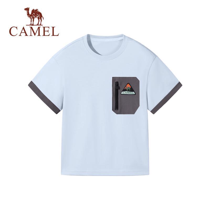 Camel Kids Quick-Dry Breathable Short Sleeve T-Shirt