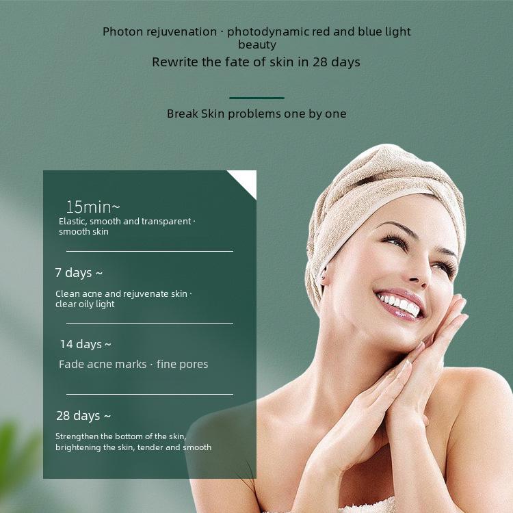 Photon Hautverjüngungsmaske: Rot/Blau-Lichttherapie für Schönheitsstudios