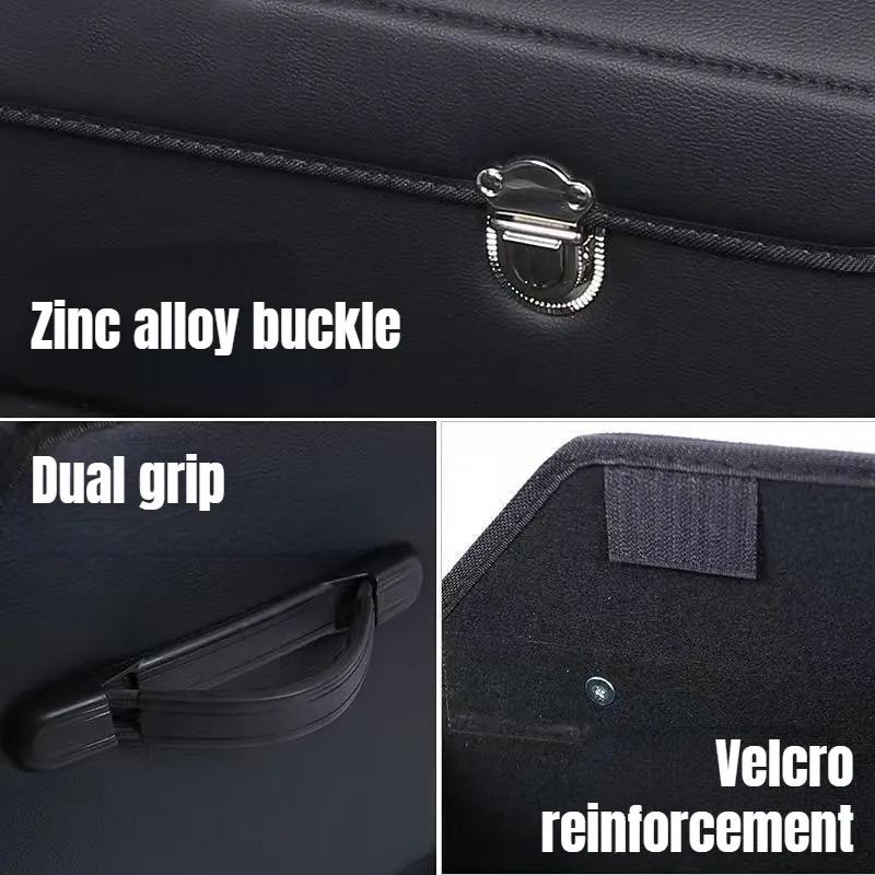 ATsafepro 65L Organizer for Trunk Box Storage and Cleaning Car Accessories Interior Vehicle Supplies Accessories for the Car