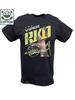 Randy Orton Viper RKO Pose Black TShirt  Retro Wrestling Graphic Tee with Vibrant Yellow White Design 100 Cotton Regular Fit
