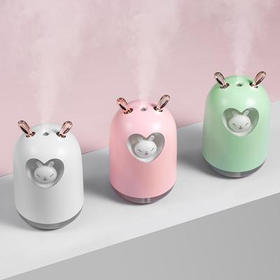 Mini umidificator de aer Usb Difuzor de uleiuri esențiale de aromă 220 ml Umidificator portabil pentru acasă mașină birou cu lampă LED de noapte