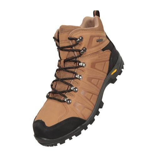 Mountain Warehouse Mens Hurricane Extreme Leather IsoGrip Waterproof Boots