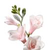 Realistic Simulation PU Freesia Flower With Bendable Iron Wire Stems Artificial Flower for Wedding Party Decoration
